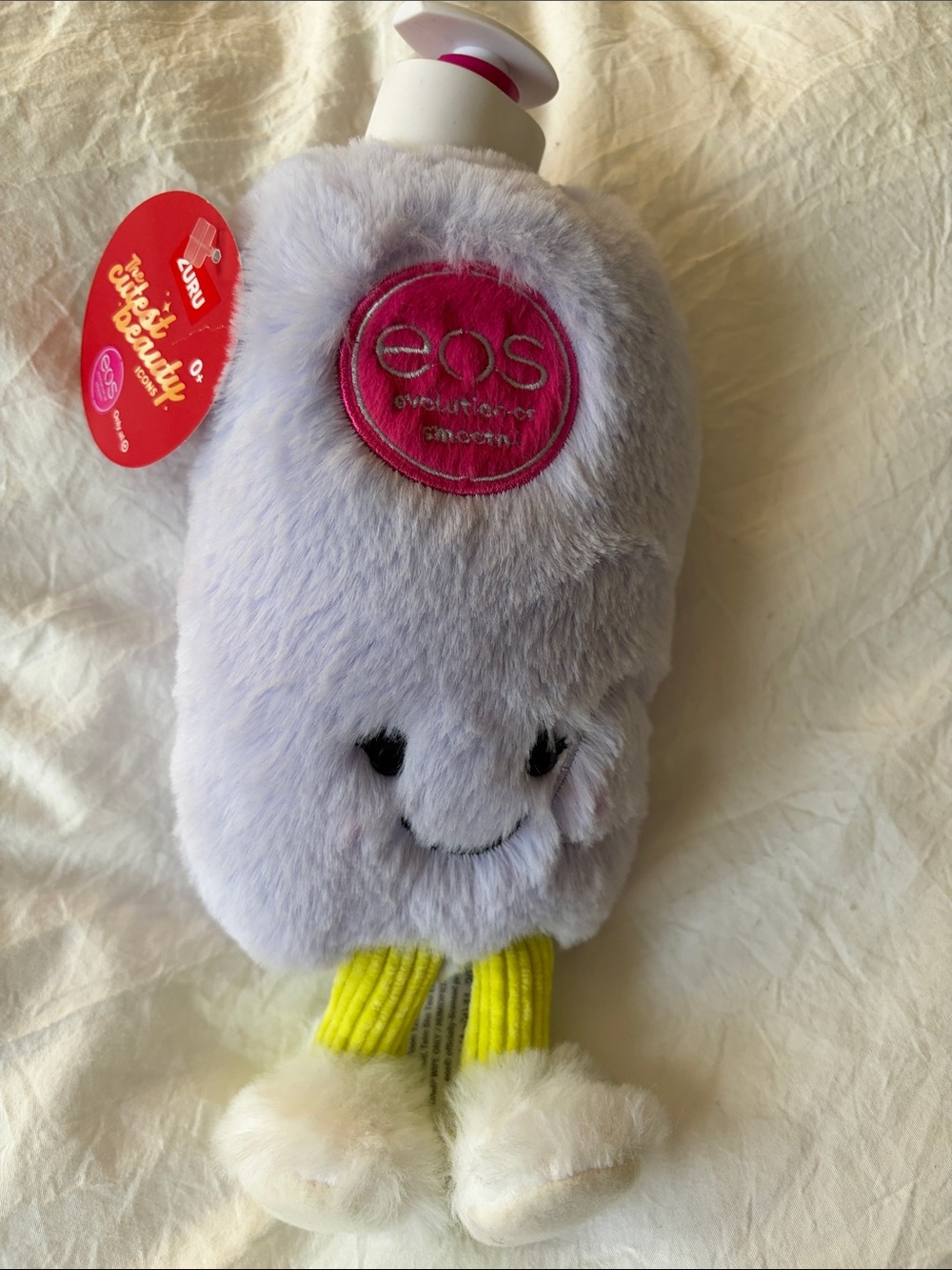 eos Zuru plush stuffie NWT